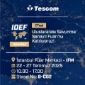 IDEF 2025 Fuarındayız!