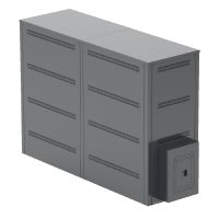 Gabinetes de batería de la serie TBC • Compatible with all types of batteries<br>• 6 different battery cabinet options<br>• RAL7016